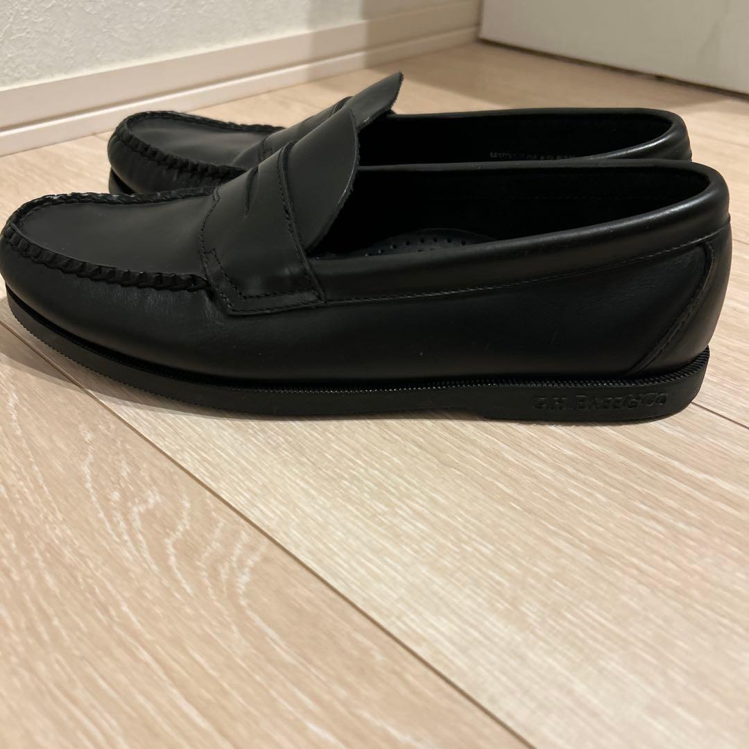 GHBass 黒 ローファー レザーサイズ40