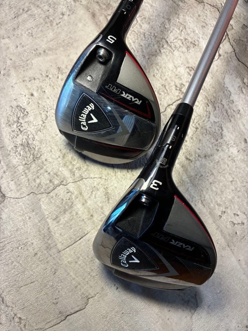 Callaway RAZA FIT フェアウェイウッド 3W 5W 2本セット