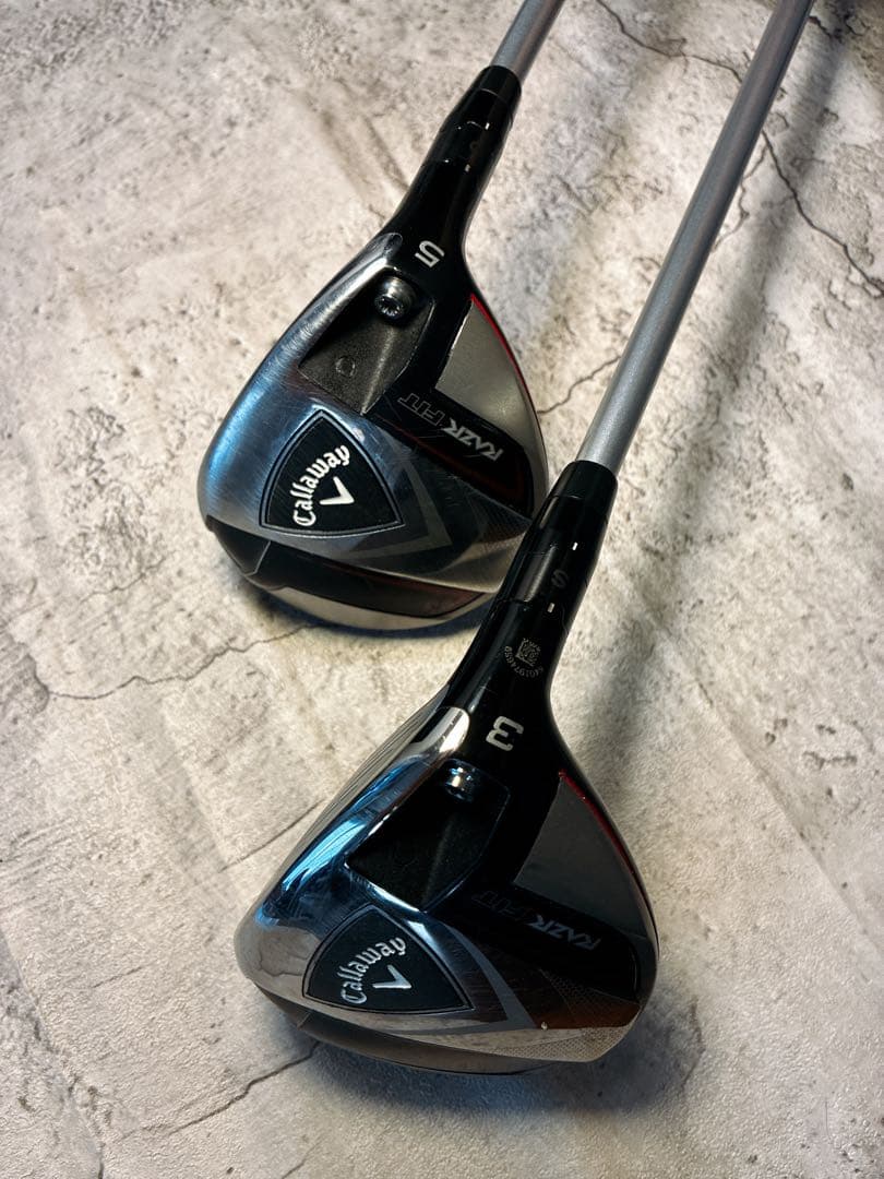 Callaway RAZA FIT フェアウェイウッド 3W 5W 2本セット