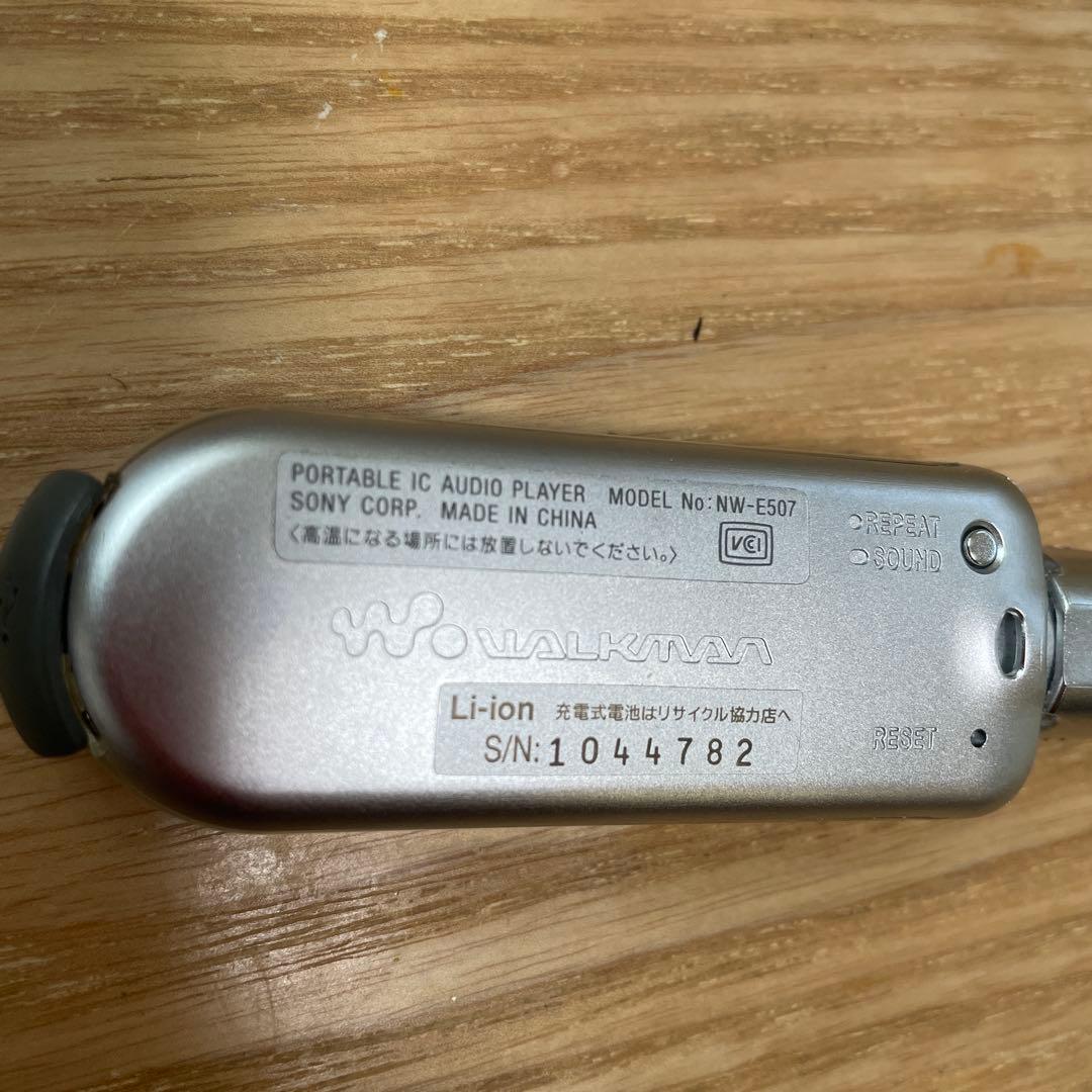 SONY NW-E507 ポータブルオーディオプレーヤー