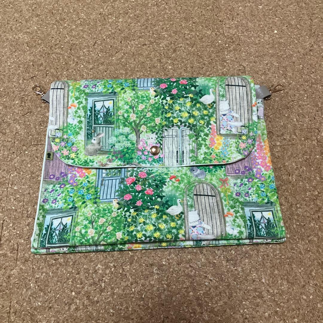 特大　ボストンバッグ　ユキエモン　シークレットガーデン　2way