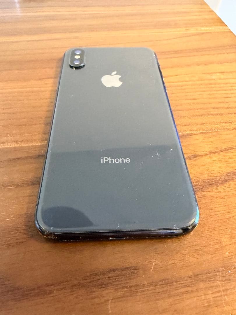 iPhone X スペースグレー 傷あり