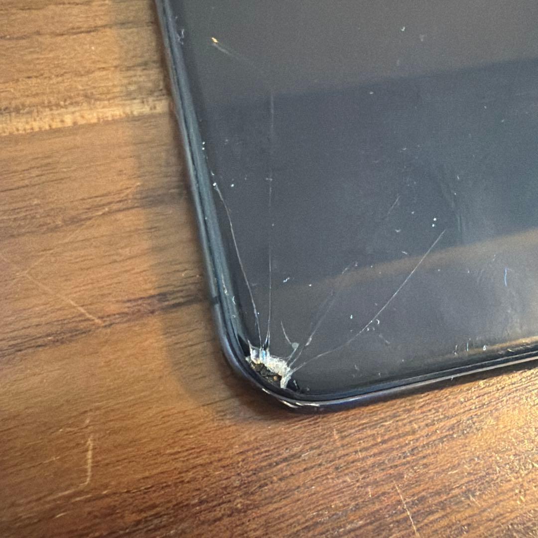 iPhone X スペースグレー 傷あり