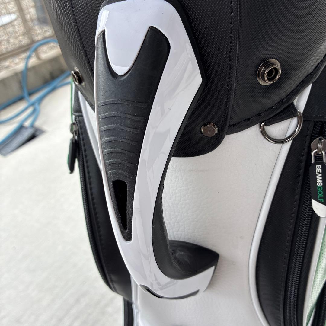 【極美品】BEAMS GOLF ツアー プロ キャディバッグ　ビームスゴルフ