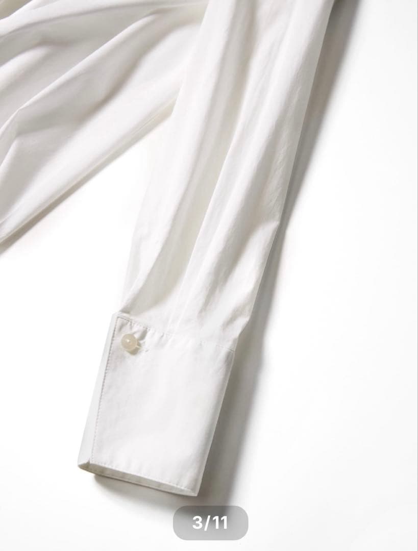 【完売】【新品】cccmalie カフス長袖ブラウス