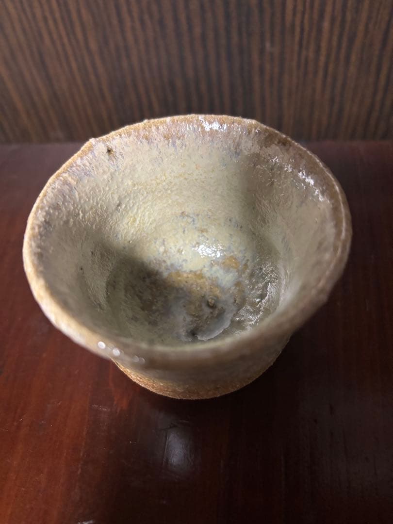 西岡小十　斑　唐津ぐい呑み