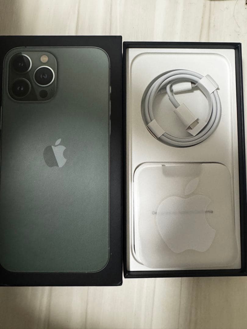Apple iPhone 13ProMax アルパイングリーン 本体