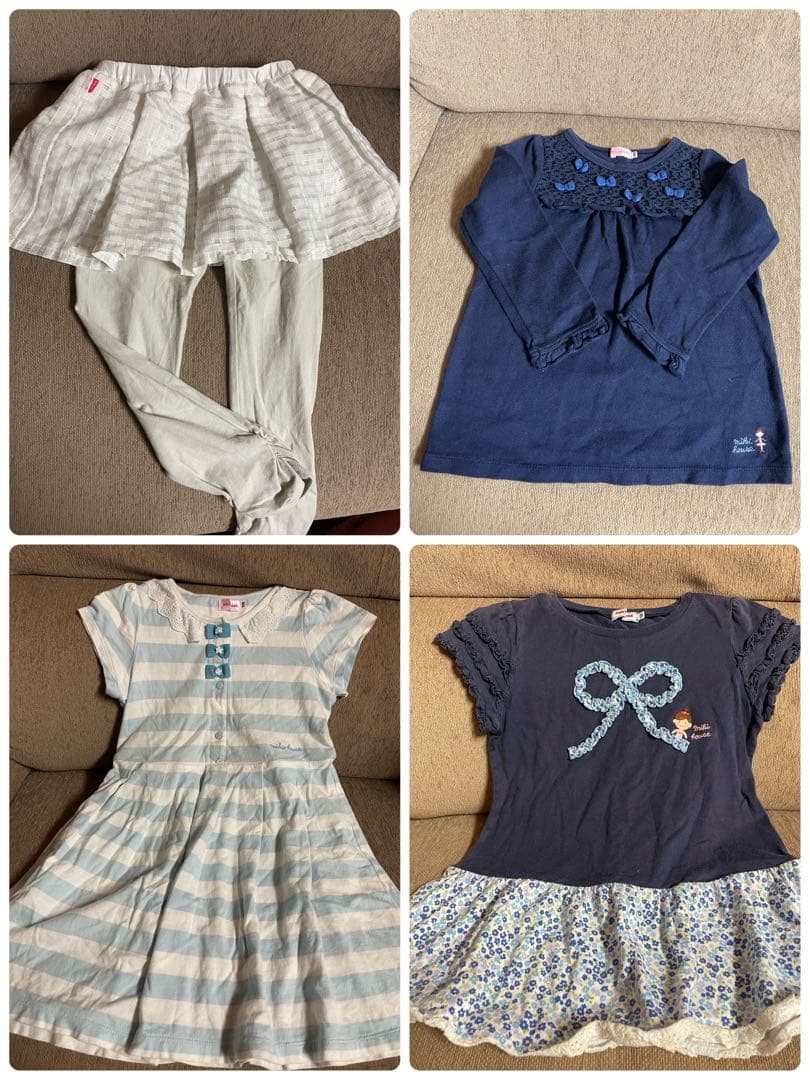 ミキハウス 女の子 まとめ売り 65枚(追加しました)