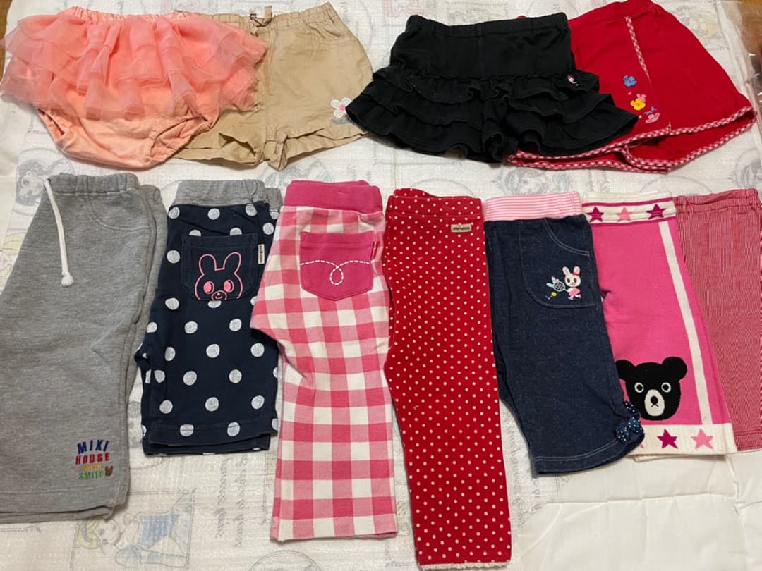 ミキハウス 女の子 まとめ売り 65枚(追加しました)