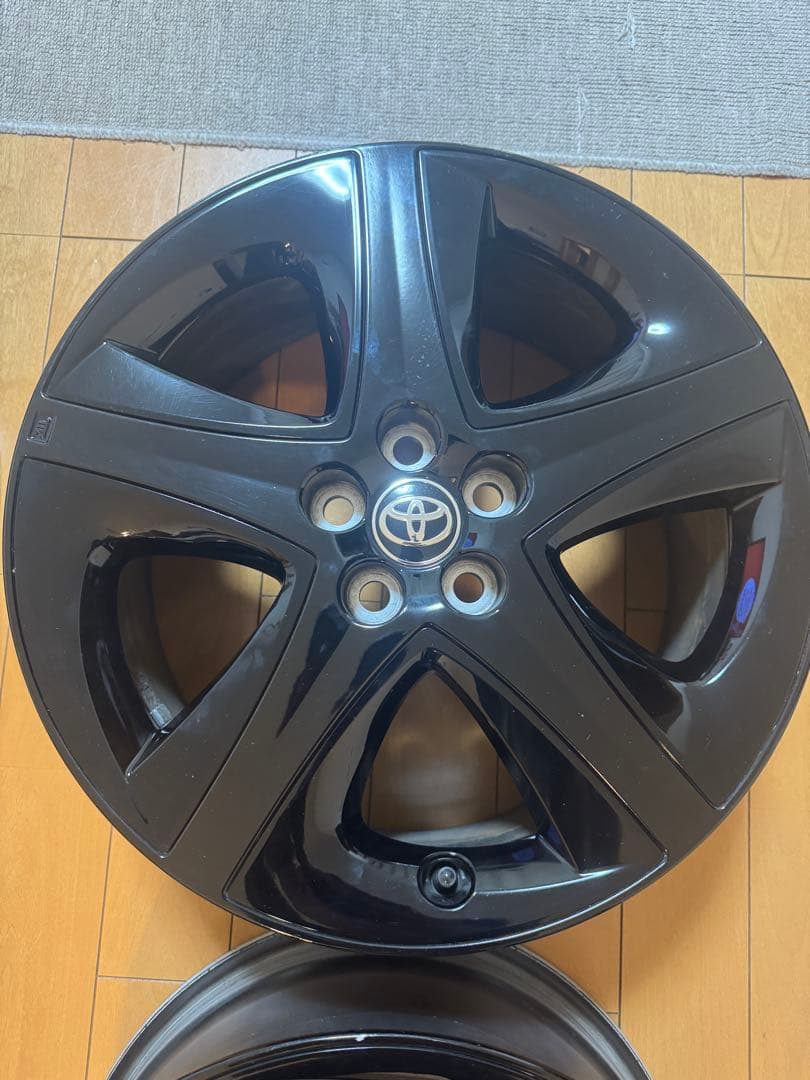 50 プリウス　ブラックエディションホイール ホイールコーティング施工済