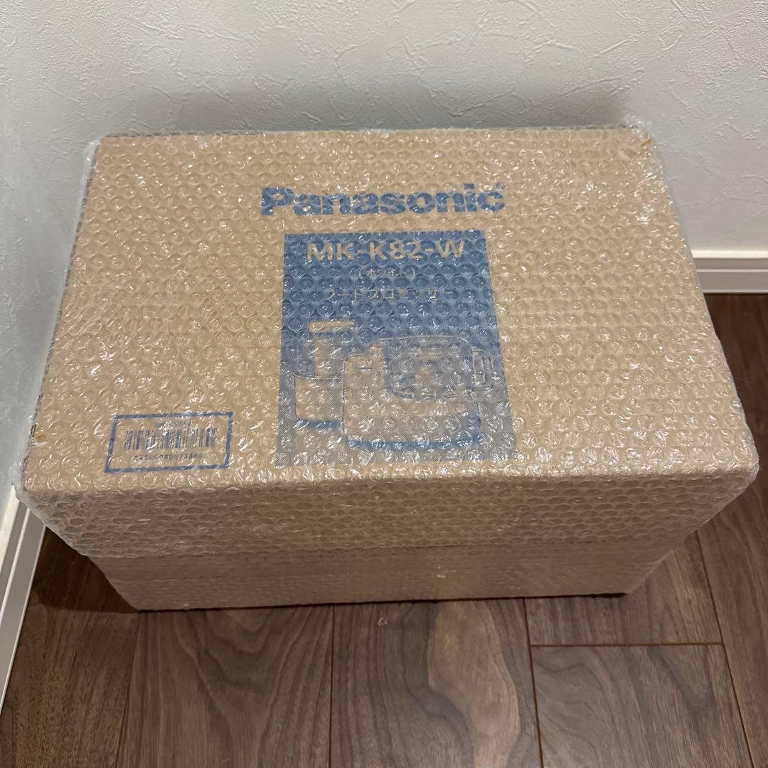 【新品未開封】Panasonic フードプロセッサー MK-K82-W