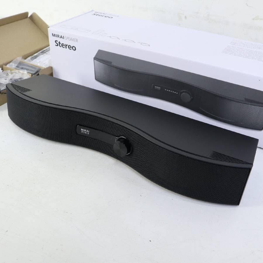 値下展示品 ミライスピーカー ステレオ SF-MIRAIS6 テレビ用スピーカー