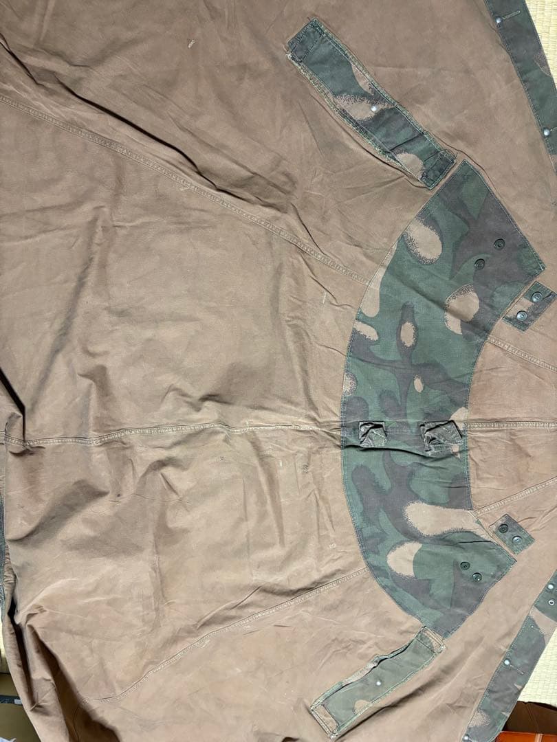 ハンガリー軍幕 used 程度上 2枚セット