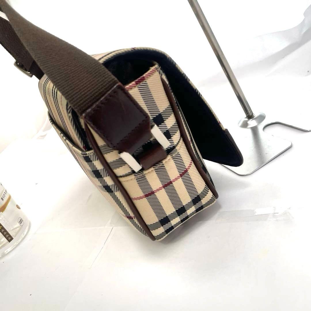 BURBERRY バーバリー ノバチェック 本革　ミニショルダーバッグ