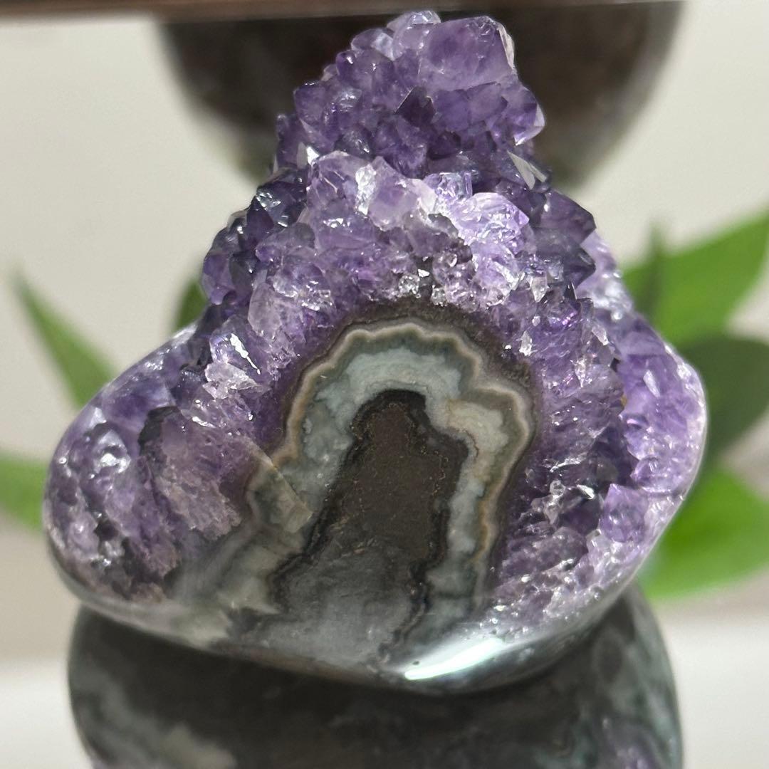 激レア【高品質】猫ちゃん アメジスト 一点物 瑪瑙 可愛い 置物 インテリア