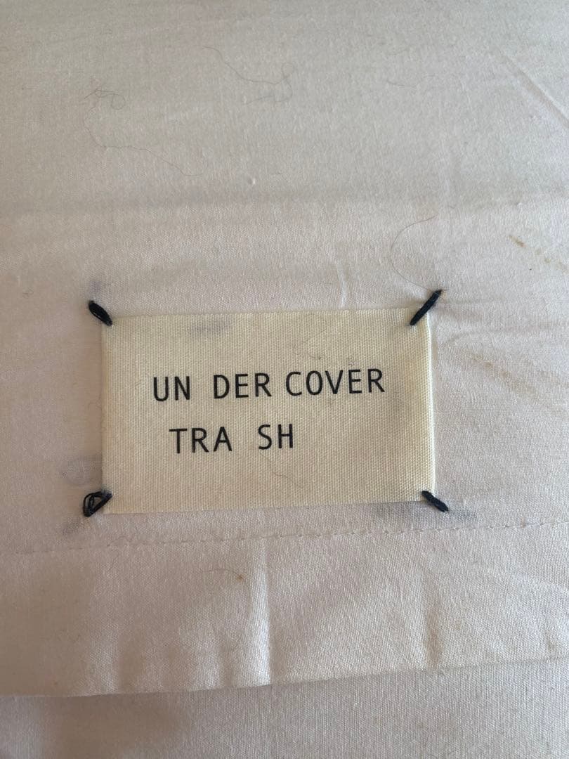 UNDERCOVER×TRASH ダブルネーム　スカル薔薇クッション