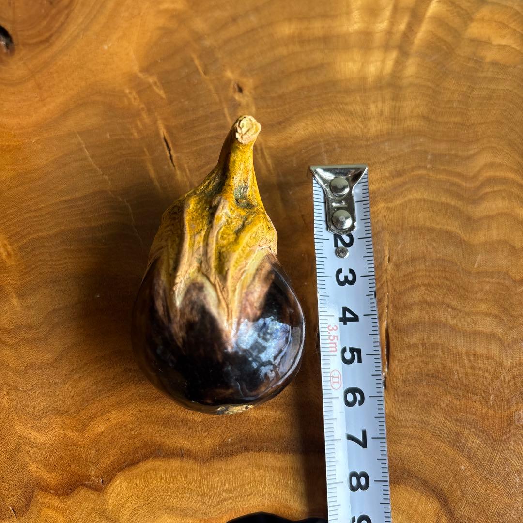 佐々木二六造 茄子形香合 松伯庵 茶道具 共箱