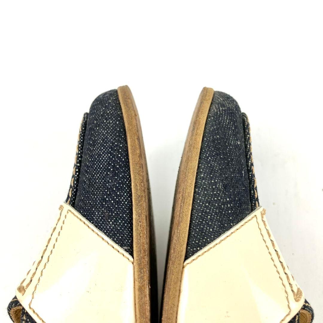 miumiu　ミュウミュウ　サンダル　ミュール　デニム　約24cm