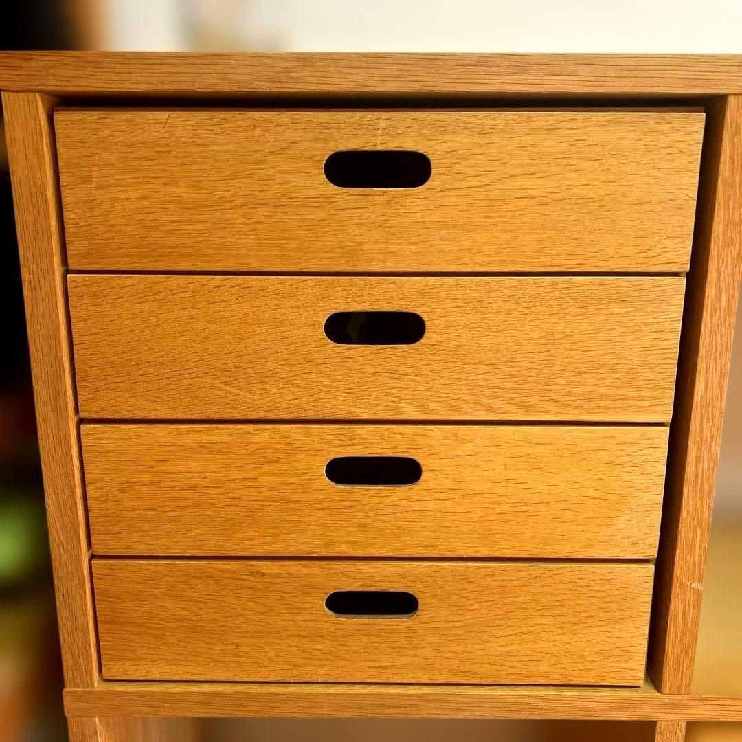 無印良品　スタッキングシェルフ3段✖️3列　オーク材