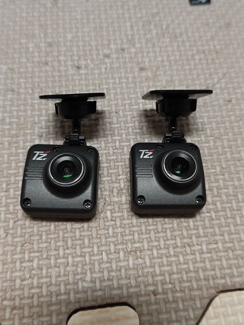 TZ-D203MWミラー型ドライブレコーダー 前後カメラ付き