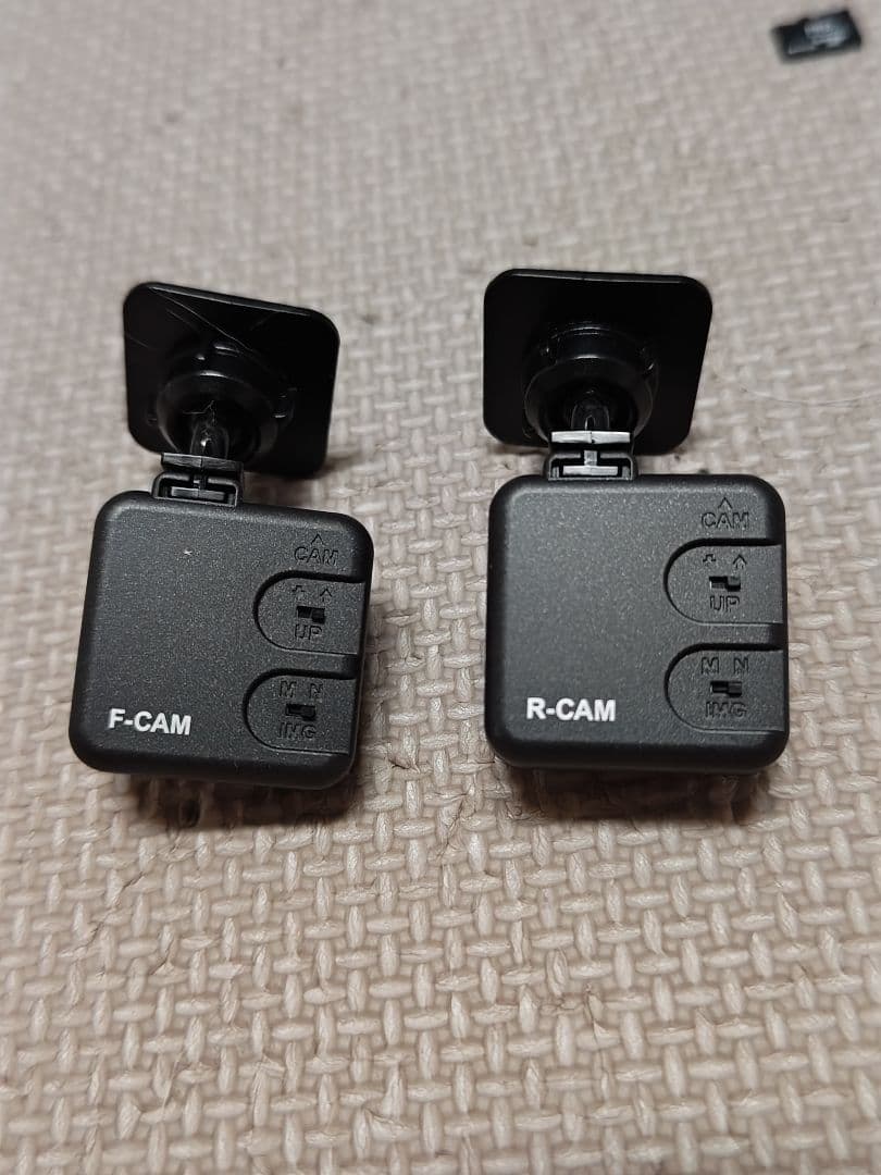 TZ-D203MWミラー型ドライブレコーダー 前後カメラ付き