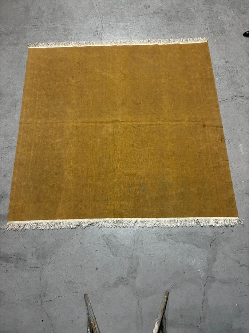 ✦エジプシャンラグ✦ 193cm×184cm　壁画ラグ 古代エジプト 大判ラグ