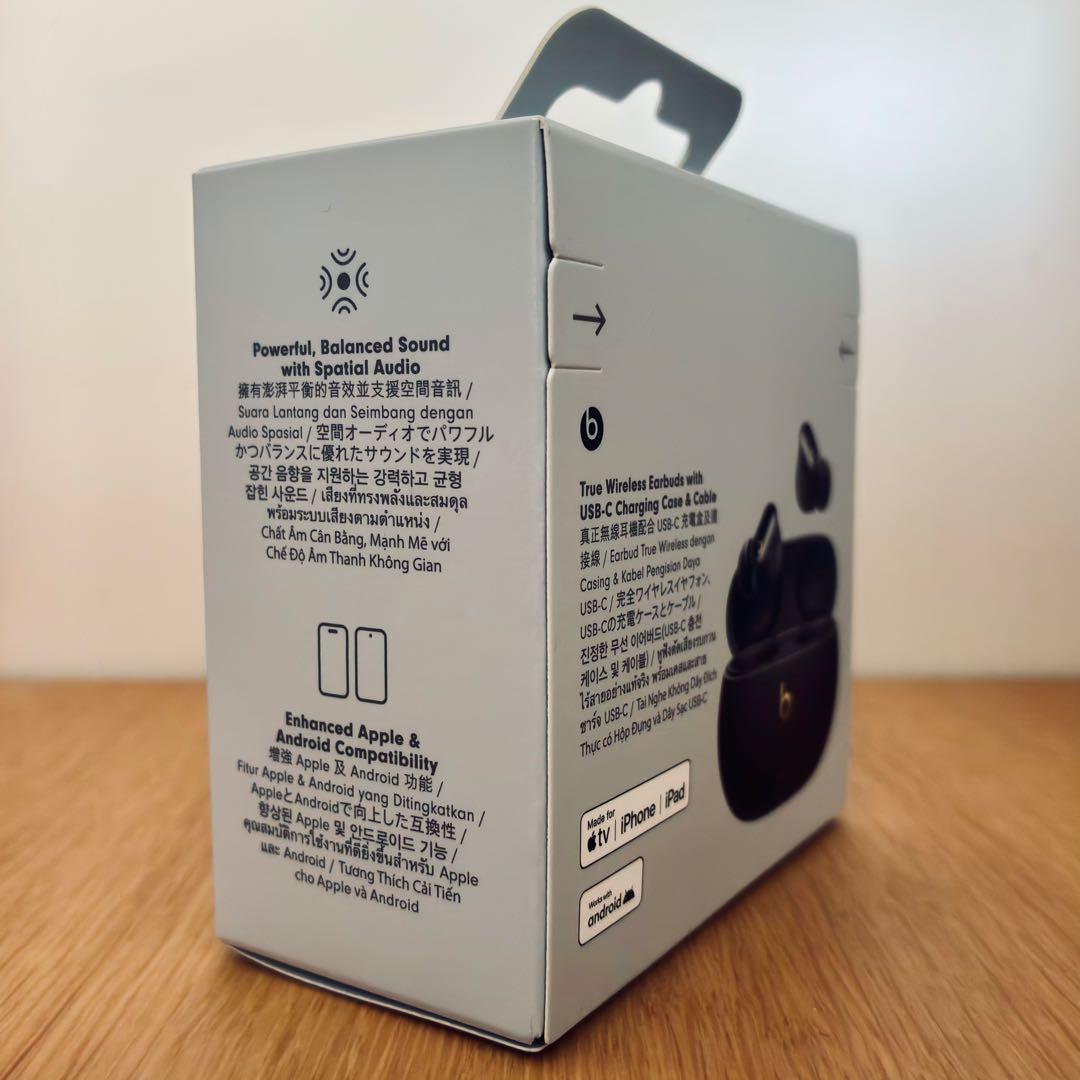 Beats Studio Buds + 国内正規品 新品未開封 完備品 ブラック