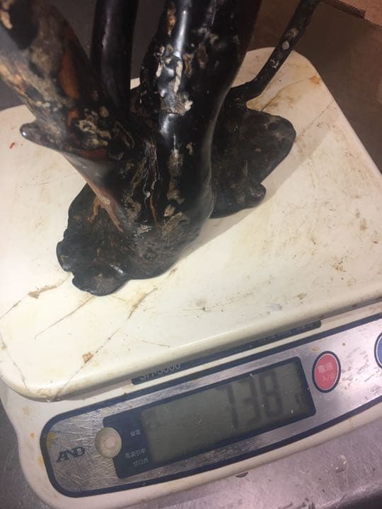 海松海唐松古物古藏家出品 置物 雕刻品材