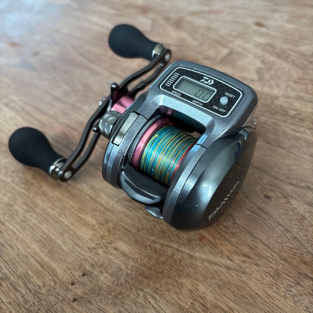 ダイワ　ラ紅牙 ICS　カウンター付き　リール　舟　船釣り　タイラバ　ジギング