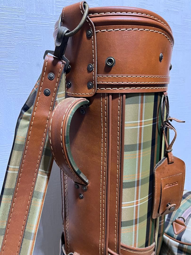 激レア！美品！ミズノ　MIZUNO CHECK SERIES 　キャディーバック