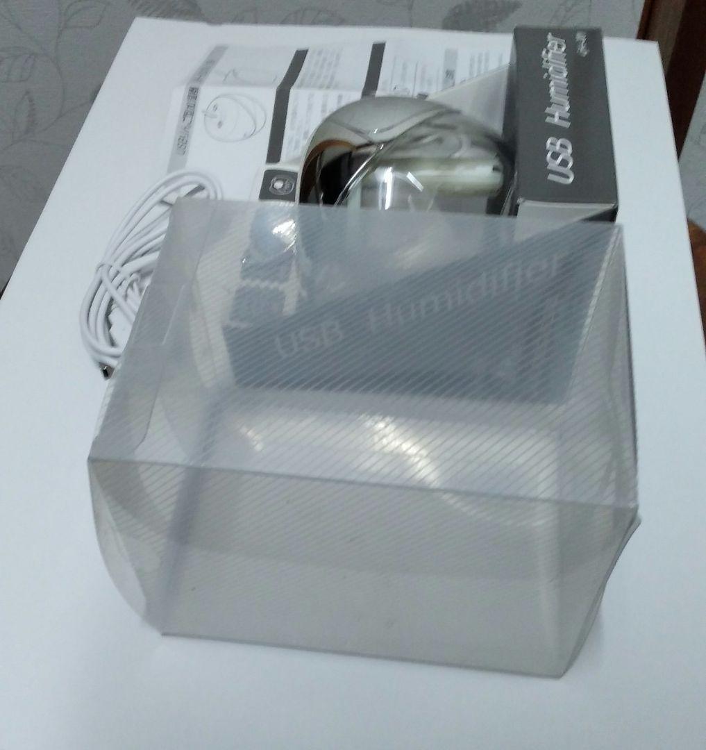 値下【新品未使用】オートタイマー付USBりんご型加湿器_パソコン等のUSB電源に