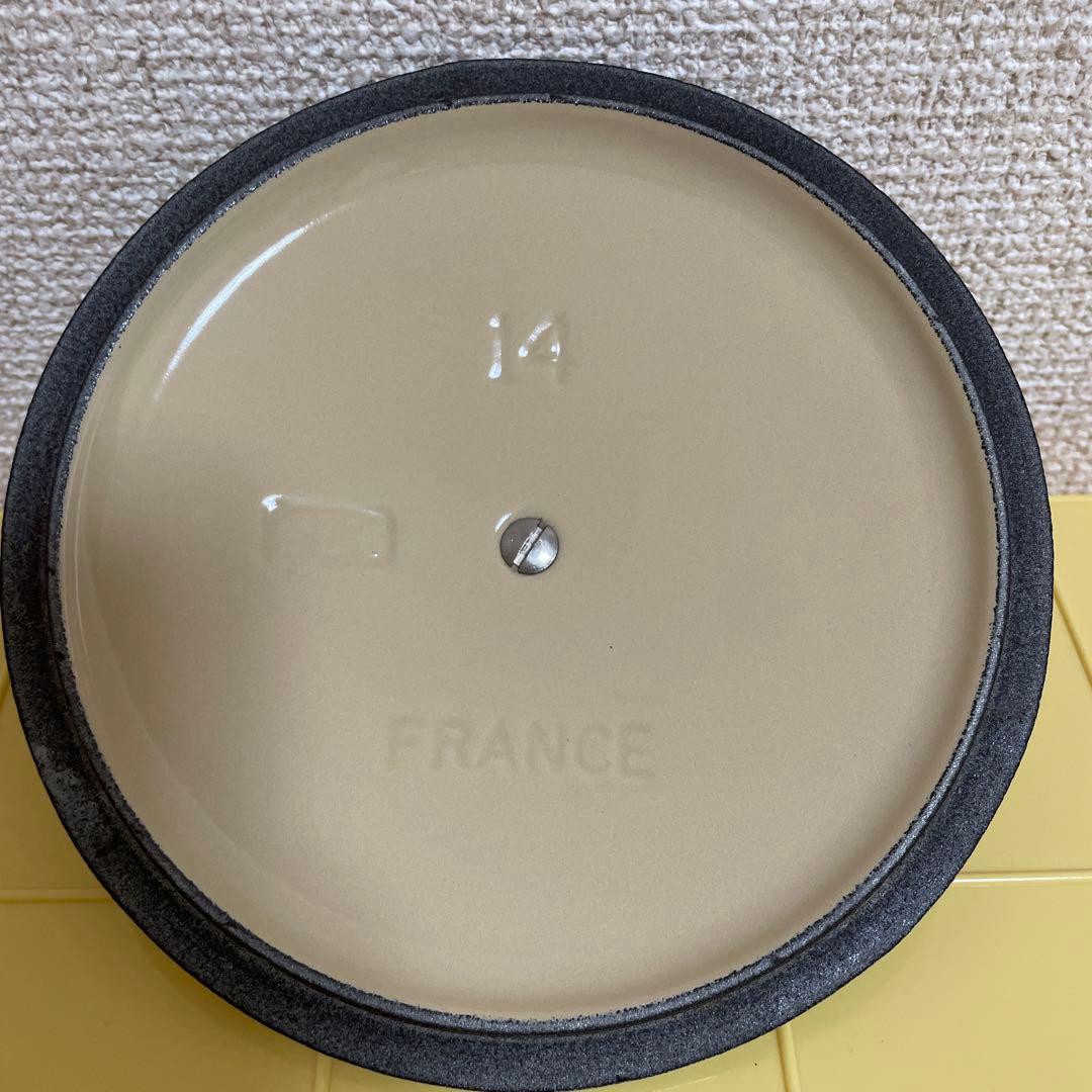 LE CREUSET　ココット ロンド コースタルブルー　14cm