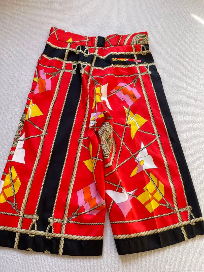 MSGM 男女兼用 総柄 パンツ