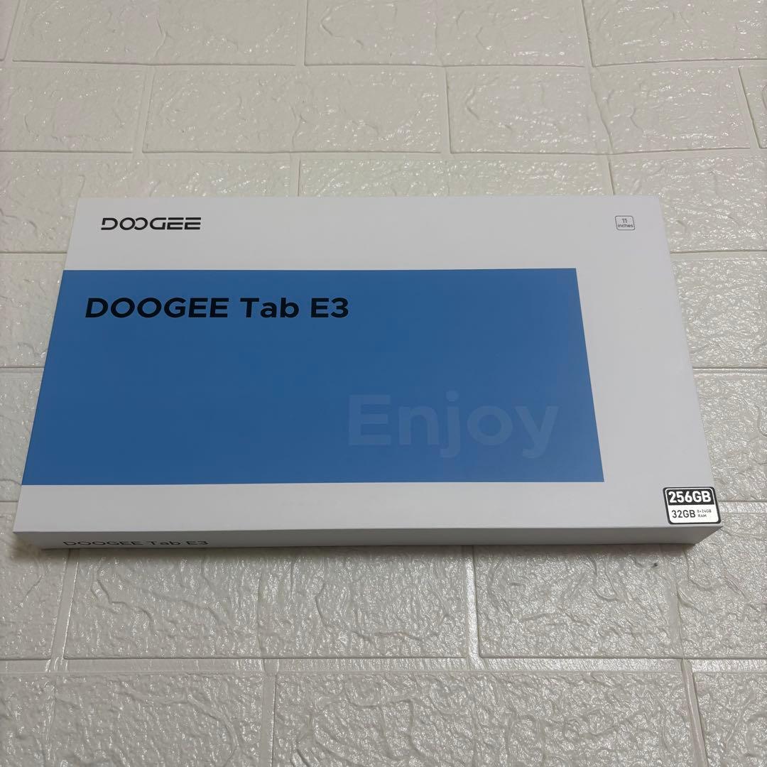 DOOGEE E3 11インチAndroid15タブレット Helio G100