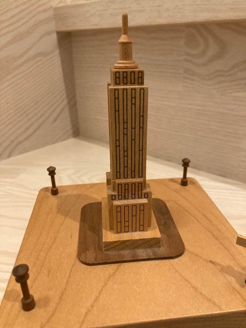 希少　エンパイアステートビル ニューヨーク　オルゴール