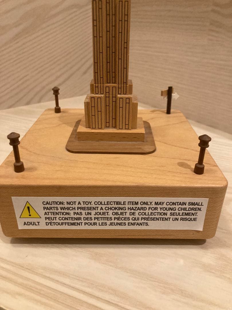 希少　エンパイアステートビル ニューヨーク　オルゴール