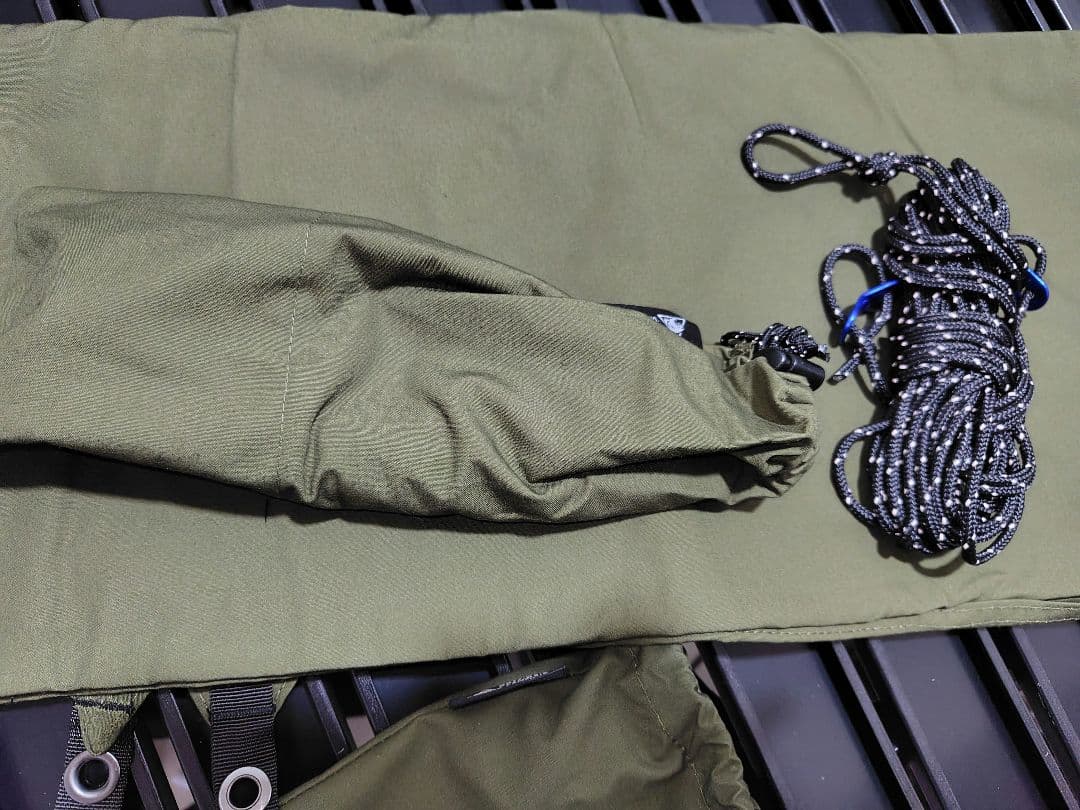 無骨キャンプ OneTigris 125cm 焚き火陣幕