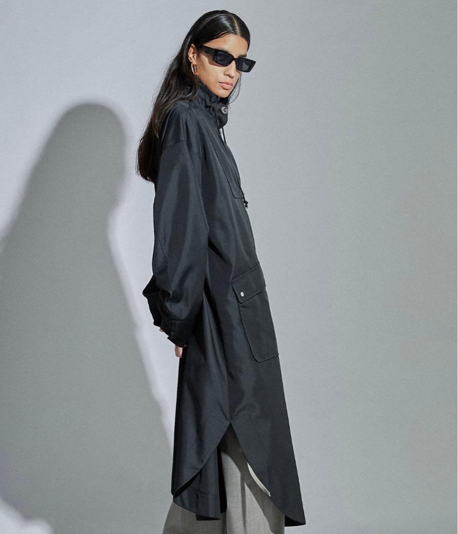 MAISON SPECIAL メゾンスペシャルツイストボタンマキシモッズコート