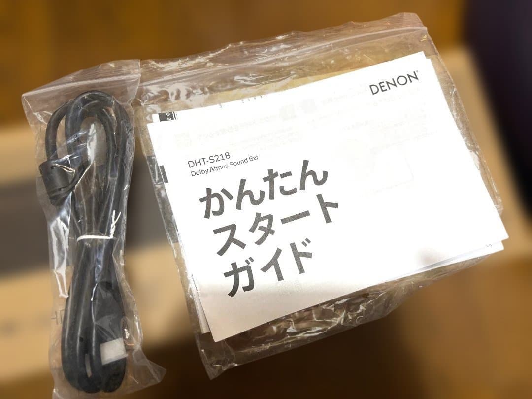 DENON デノン DHT-S218 サウンドバー（Dolby Atmos対応）