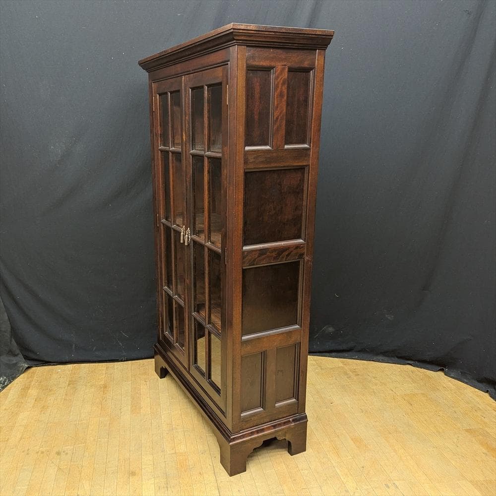 松本民芸家具　C型　水目桜　無垢　本棚　本箱　書棚　ブックシェルフ　飾り棚　A