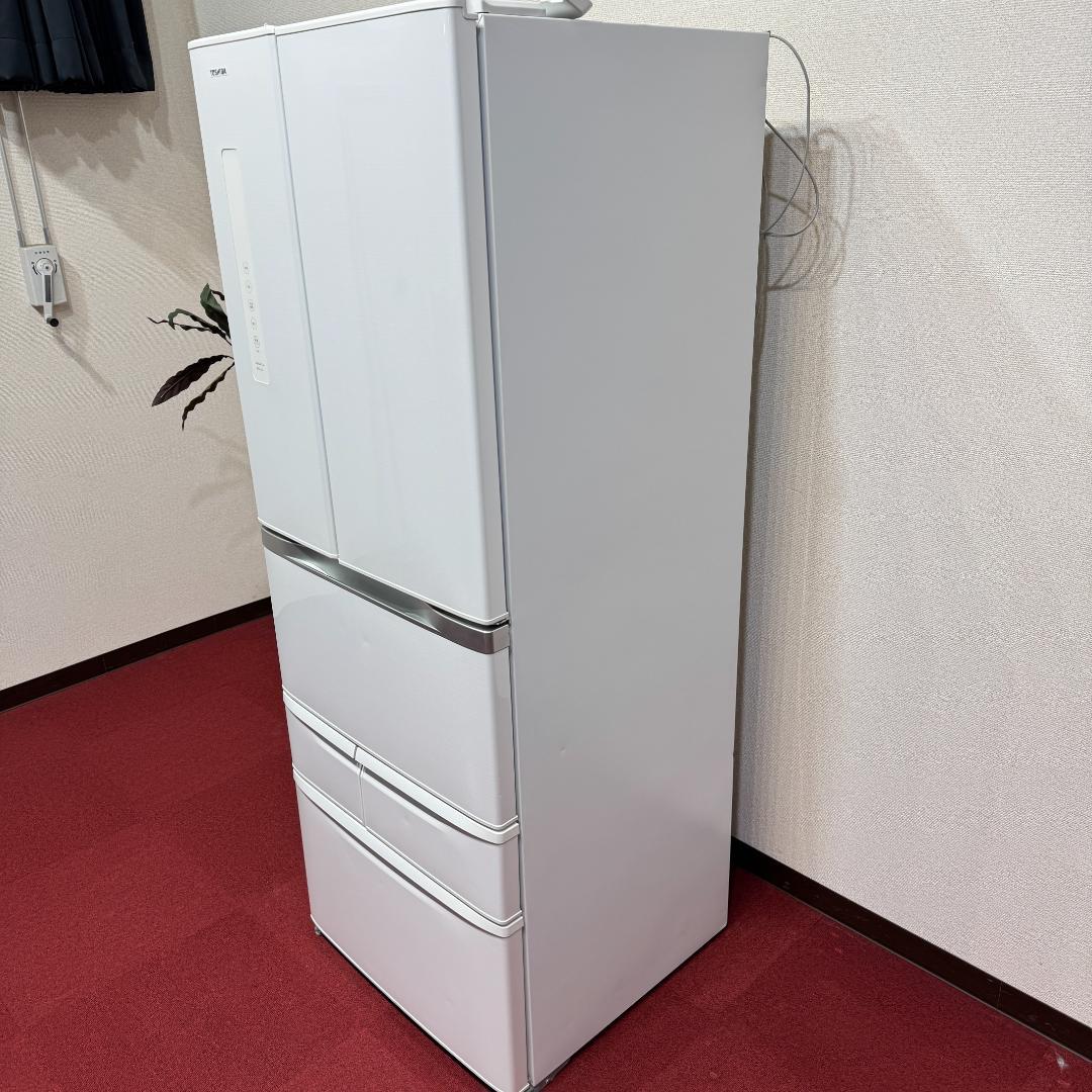 東京23区送料無料　美品東芝６ドア冷蔵庫510L　製氷機有　2013年製