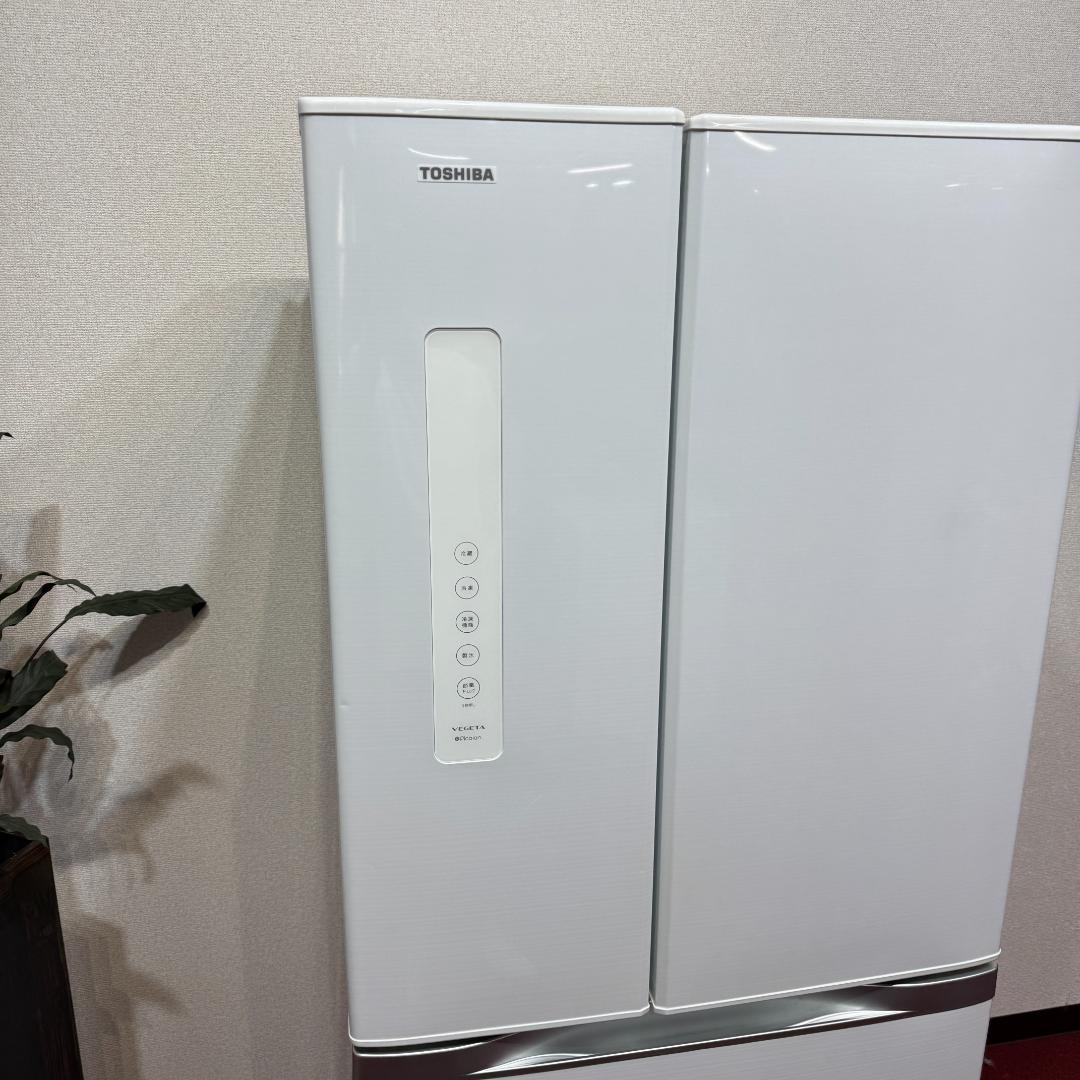 東京23区送料無料　美品東芝６ドア冷蔵庫510L　製氷機有　2013年製