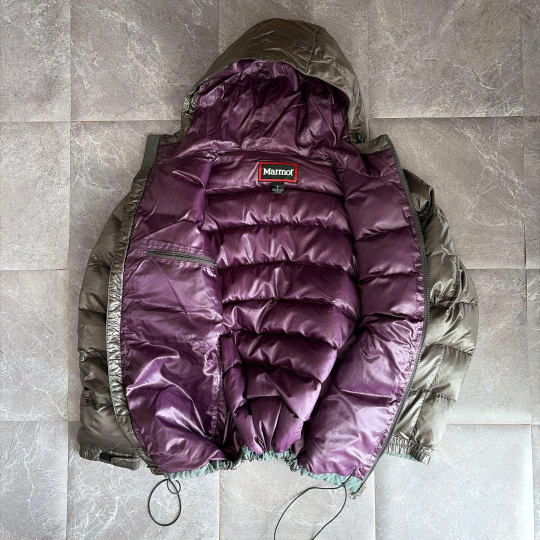 【超希少❗️】極暖ダウンジャケット　MARMOT マーモット　グレー　L