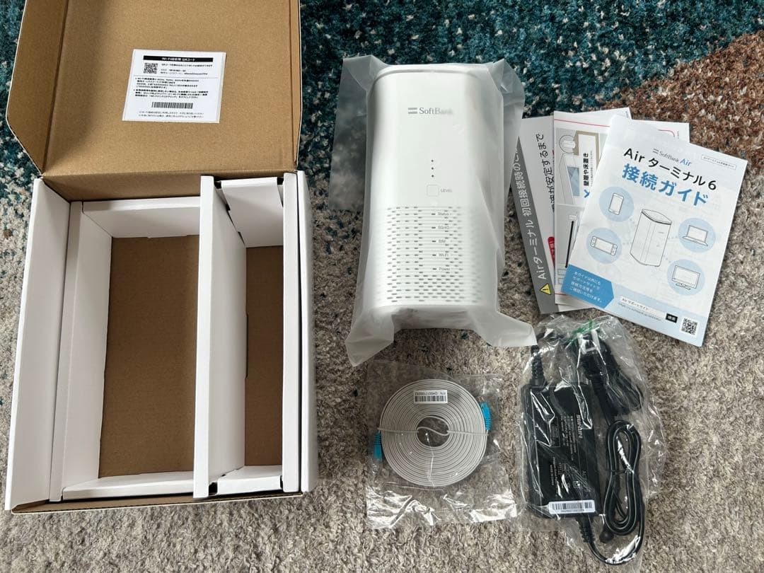 最新 SoftBank Airターミナル6 5G接続