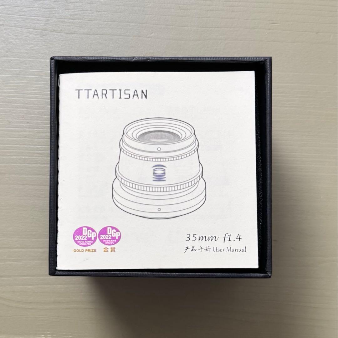ほぼ新品TTArtisan 35mm f/1.4 CanonAPS-C銘匠光学