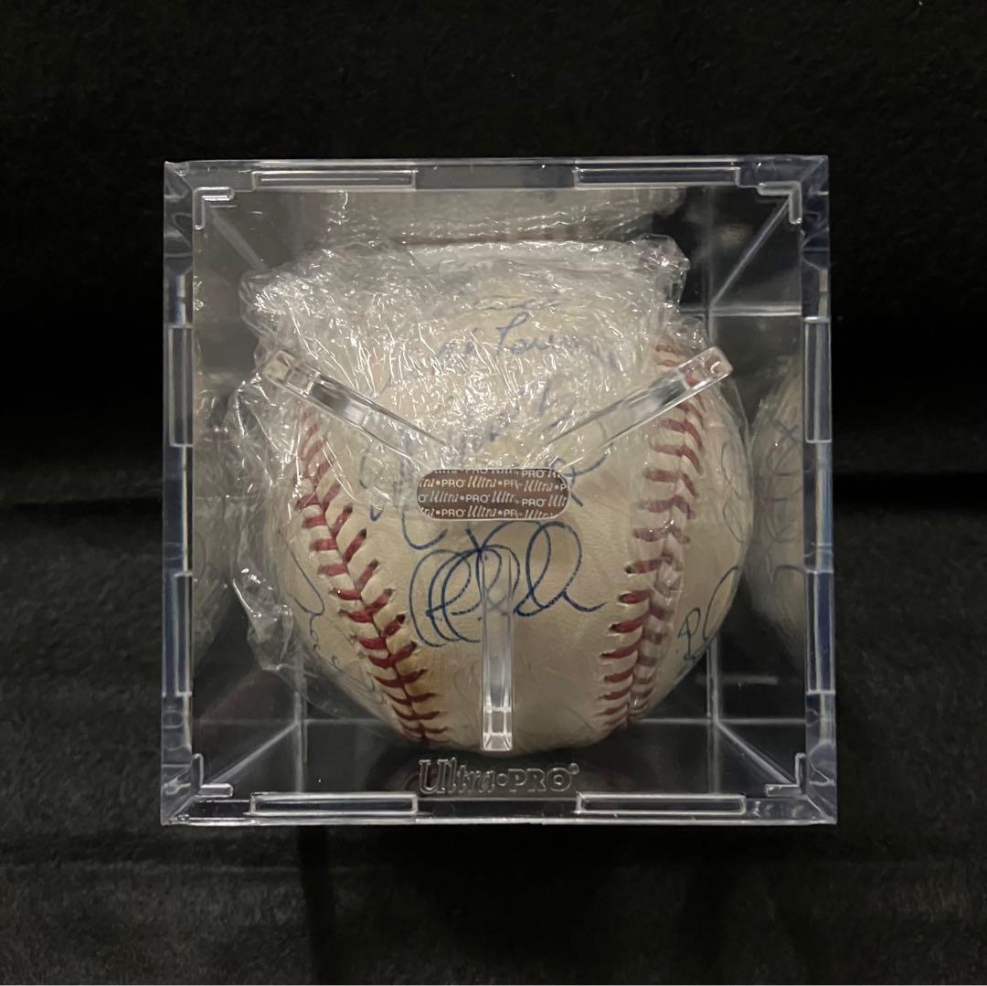 02年季 マリナーズチーム直筆サインボール イチロー・大魔神佐々木・長谷川滋利