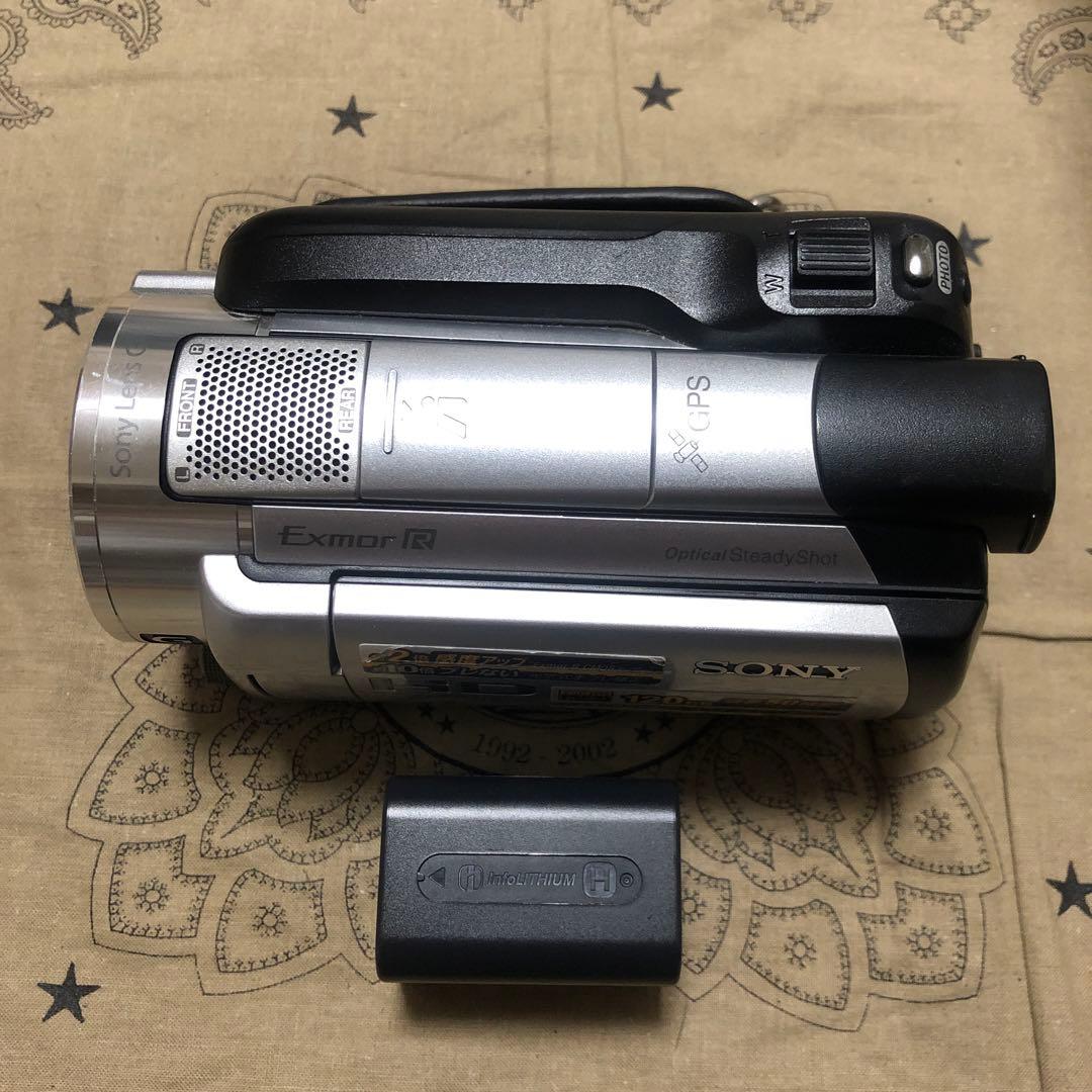 美品 SONY HDR-XR500V GPS ナイトショット機能 ビデオカメラ
