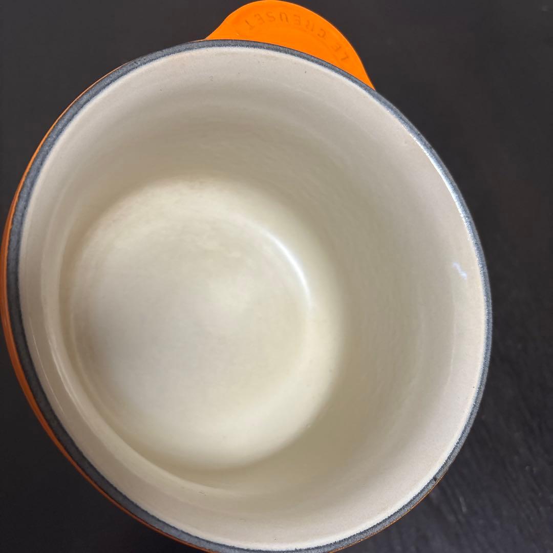 LE CREUSET　ソースパン オレンジ　片手鍋　16cm