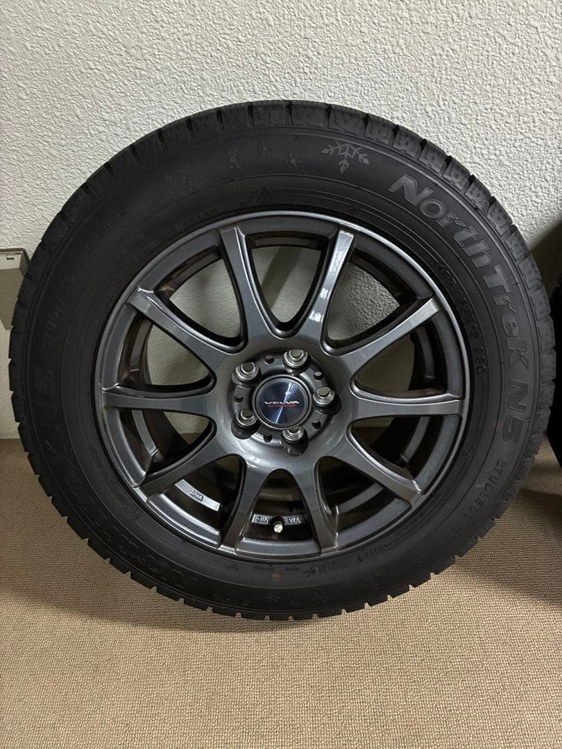 t*n様 15インチスタッドレスタイヤホイールセット North Trek N5