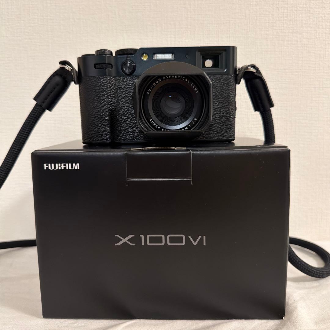 最終値下げ　X100VI BLACK 日英版　FUJIFILM